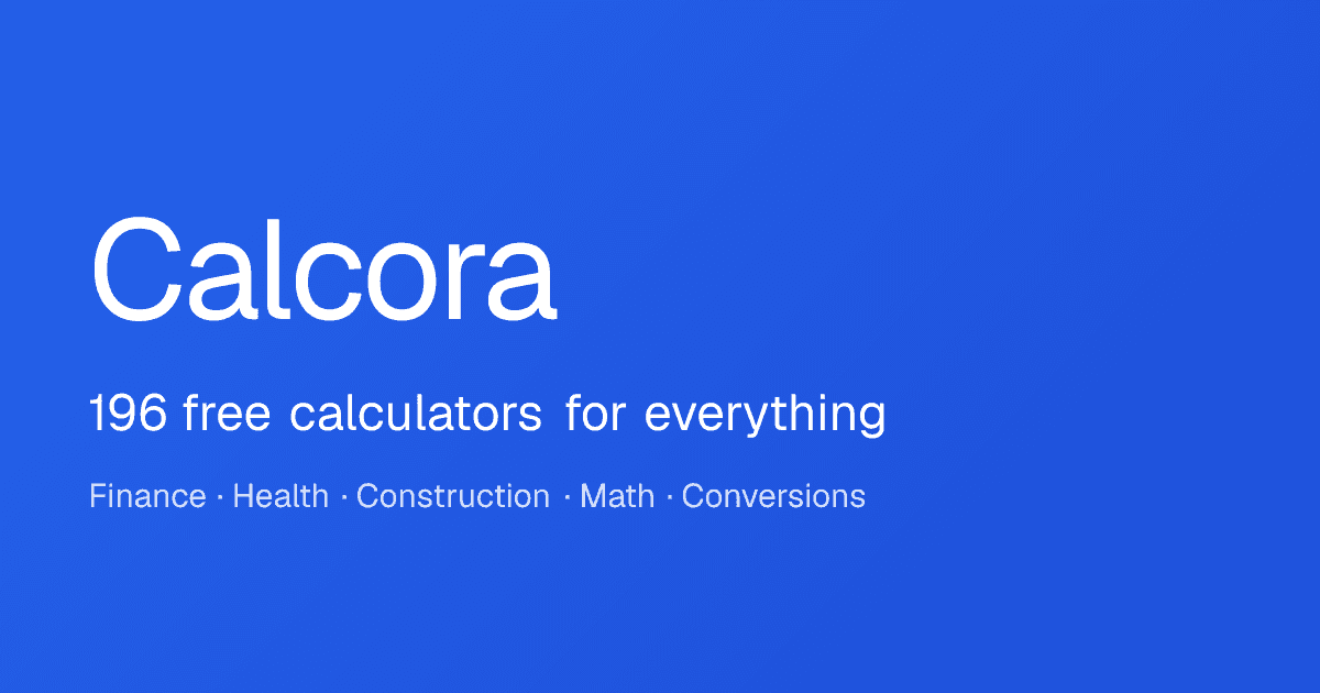 Calcora screenshot